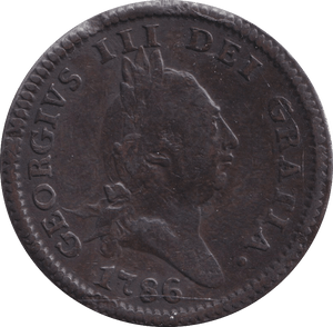 1786 PENNY ISLE OF MAN - WORLD COINS - Cambridgeshire Coins