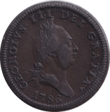 1786 PENNY ISLE OF MAN - WORLD COINS - Cambridgeshire Coins