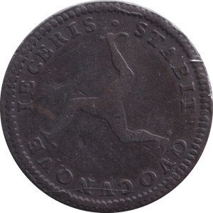 1786 PENNY ISLE OF MAN - WORLD COINS - Cambridgeshire Coins