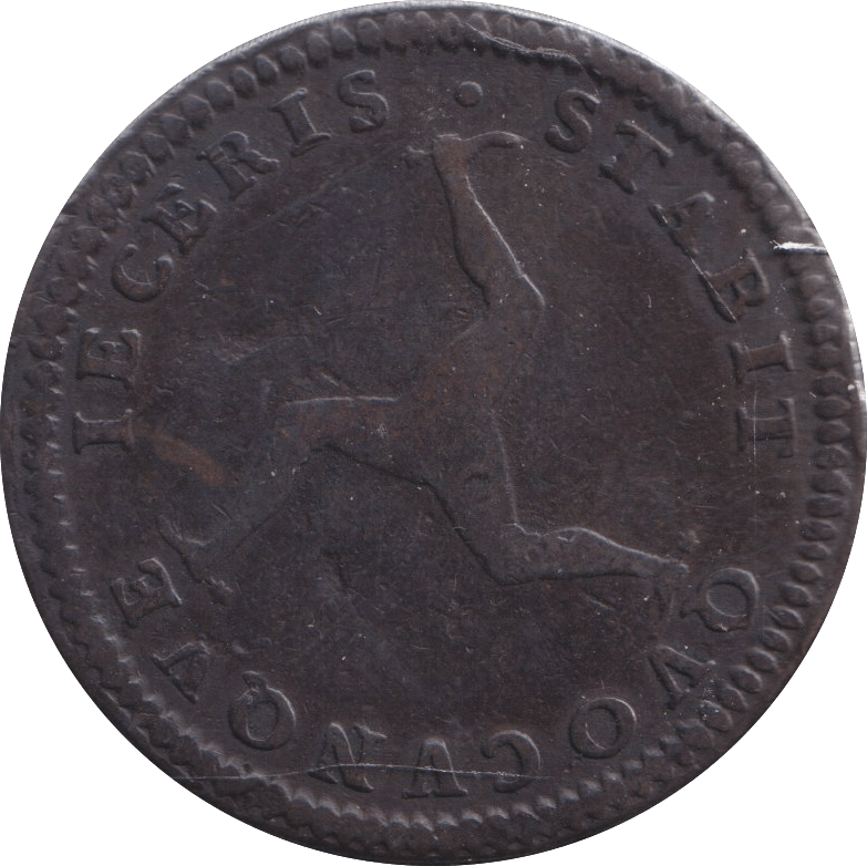 1786 PENNY ISLE OF MAN - WORLD COINS - Cambridgeshire Coins