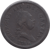 1786 PENNY ISLE OF MAN - WORLD COINS - Cambridgeshire Coins