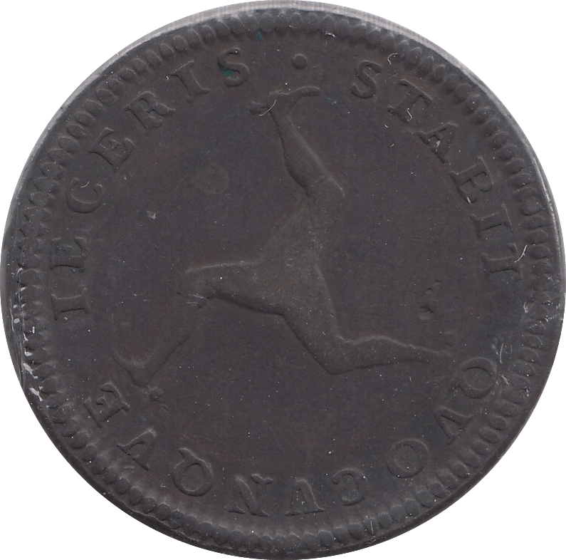 1786 PENNY ISLE OF MAN - WORLD COINS - Cambridgeshire Coins