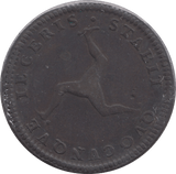 1786 PENNY ISLE OF MAN - WORLD COINS - Cambridgeshire Coins