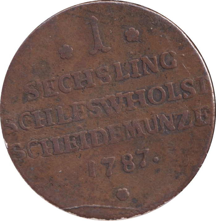 1787 1 SCHILLING SCHLESWIG HOLSTEIN - WORLD COINS - Cambridgeshire Coins