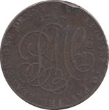 1787 ANGLSEY DRUID PENNY TOKEN - PENNY TOKEN - Cambridgeshire Coins