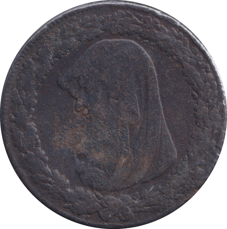 1787 DRUID PENNY TOKEN - PENNY TOKEN - Cambridgeshire Coins