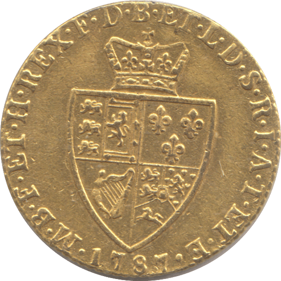 1787 GOLD GUINEA ( EF ) - GUINEAS - Cambridgeshire Coins