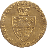 1787 GOLD HALF GUINEA ( VF ) - GUINEAS - Cambridgeshire Coins