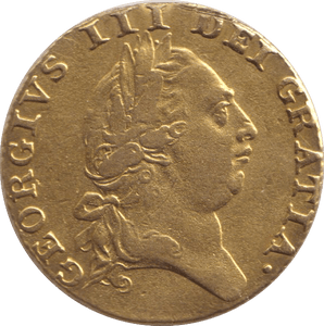1787 GOLD ONE GUINEA EX MOUNT ( GVF ) - GUINEAS - Cambridgeshire Coins