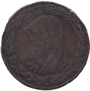 1787 PENNY TOKEN DRUID - PENNY TOKEN - Cambridgeshire Coins