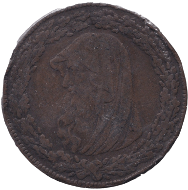 1787 PENNY TOKEN DRUID - PENNY TOKEN - Cambridgeshire Coins
