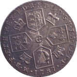 1787 SHILLING ( AUNC ) - SHILLING - Cambridgeshire Coins