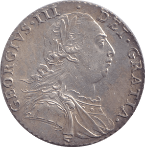 1787 SHILLING ( AUNC ) - SHILLING - Cambridgeshire Coins