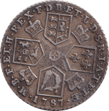 1787 SHILLING ( EF ) - SHILLING - Cambridgeshire Coins