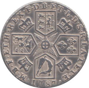 1787 SHILLING ( EF ) - SHILLING - Cambridgeshire Coins