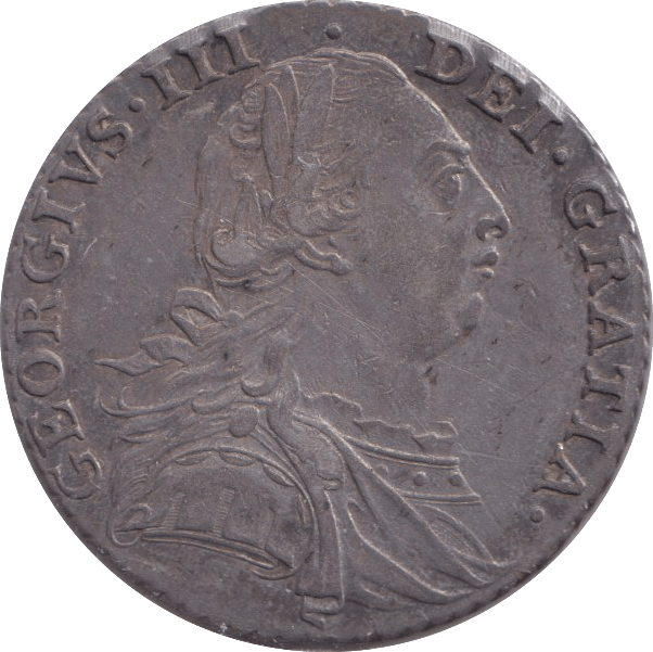 1787 SHILLING ( EF ) - SHILLING - Cambridgeshire Coins