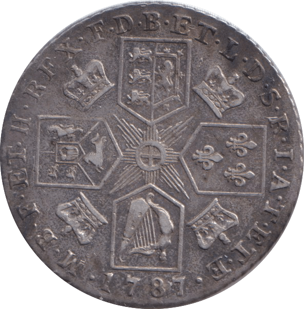 1787 SHILLING ( EF ) - SHILLING - Cambridgeshire Coins