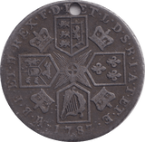 1787 SHILLING ( GF ) HOLED - SHILLING - Cambridgeshire Coins