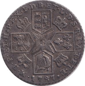 1787 SHILLING ( GVF ) - SHILLING - Cambridgeshire Coins