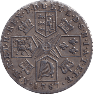 1787 SHILLING ( GVF ) - SHILLING - Cambridgeshire Coins
