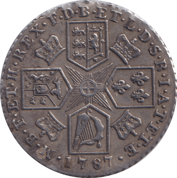 1787 SHILLING ( GVF ) - SHILLING - Cambridgeshire Coins