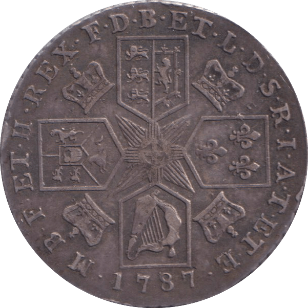 1787 SHILLING ( GVF ) - SHILLING - Cambridgeshire Coins