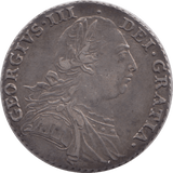 1787 SHILLING ( GVF ) - Shilling - Cambridgeshire Coins