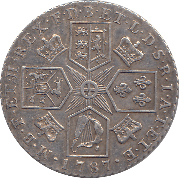 1787 SHILLING ( GVF ) - SHILLING - Cambridgeshire Coins