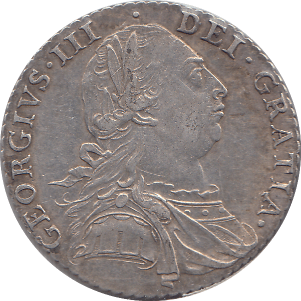 1787 SHILLING ( GVF ) - SHILLING - Cambridgeshire Coins