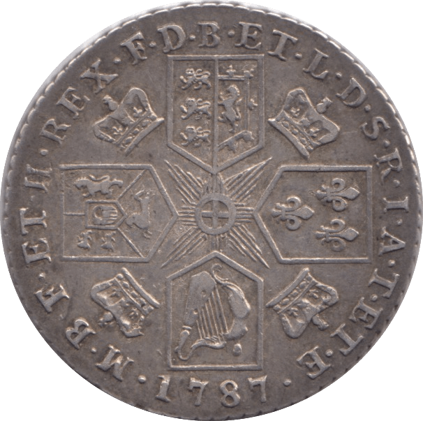 1787 SHILLING ( GVF ) - Shilling - Cambridgeshire Coins