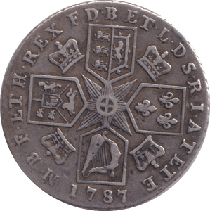 1787 SHILLING ( GVF ) - Shilling - Cambridgeshire Coins