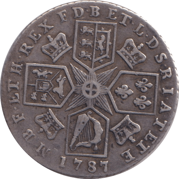 1787 SHILLING ( GVF ) - Shilling - Cambridgeshire Coins