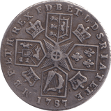 1787 SHILLING ( GVF ) - Shilling - Cambridgeshire Coins
