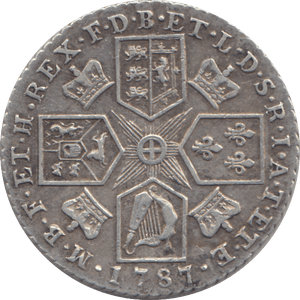 1787 SHILLING ( GVF ) - SHILLING - Cambridgeshire Coins