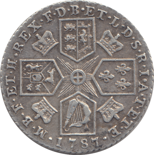 1787 SHILLING ( GVF ) - SHILLING - Cambridgeshire Coins