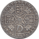 1787 SHILLING ( GVF ) - SHILLING - Cambridgeshire Coins