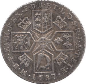 1787 SHILLING ( UNC ) - SHILLING - Cambridgeshire Coins