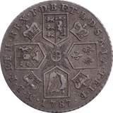 1787 SHILLING ( VF ) 8 - SHILLING - Cambridgeshire Coins