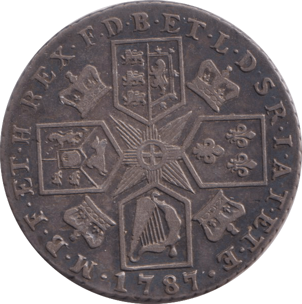 1787 SHILLING ( VF ) - SHILLING - Cambridgeshire Coins