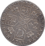 1787 SHILLING ( VF ) - SHILLING - Cambridgeshire Coins