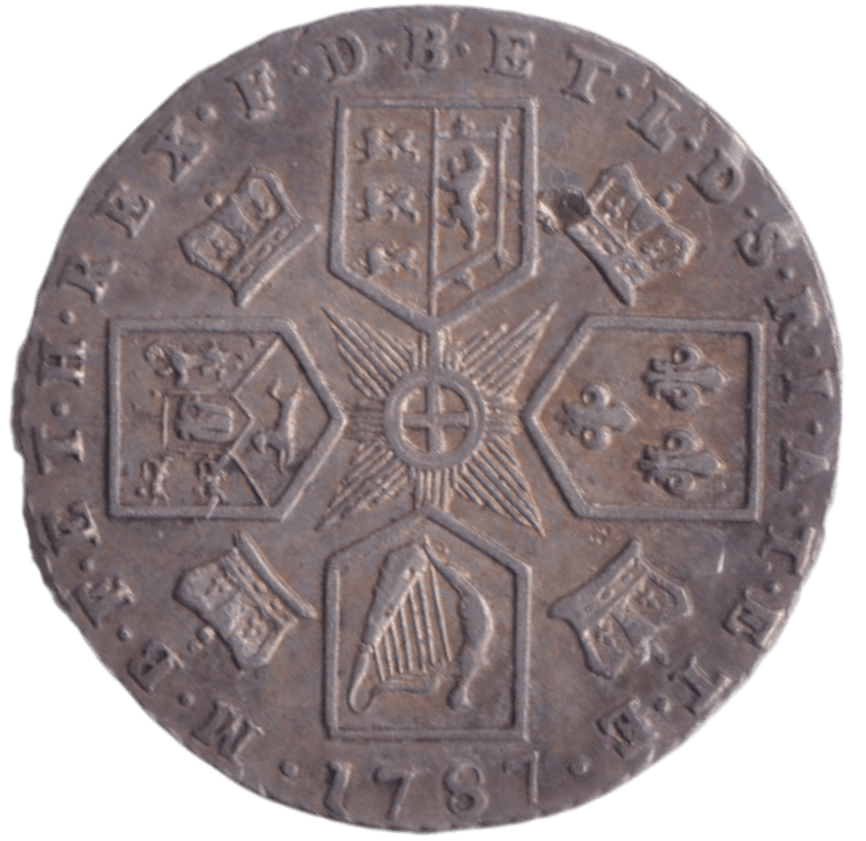 1787 SIXPENCE ( AUNC ) - SIXPENCE - Cambridgeshire Coins