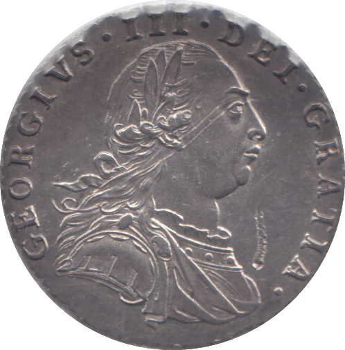 1787 SIXPENCE ( EF ) - SIXPENCE - Cambridgeshire Coins