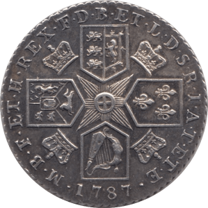 1787 SIXPENCE ( EF ) - Sixpence - Cambridgeshire Coins