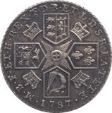 1787 SIXPENCE ( EF ) - Sixpence - Cambridgeshire Coins