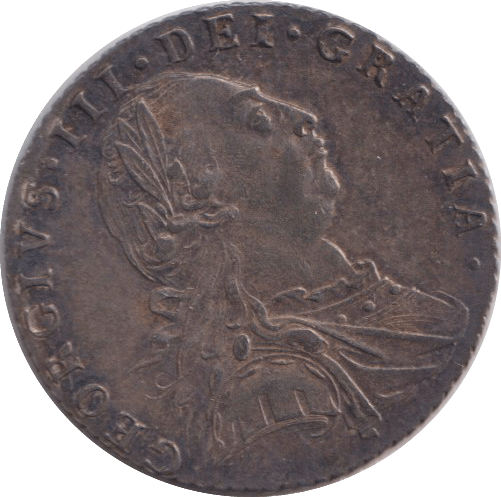 1787 SIXPENCE ( EF ) - SIXPENCE - Cambridgeshire Coins
