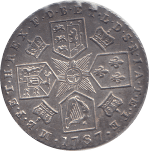 1787 SIXPENCE ( EF ) - SIXPENCE - Cambridgeshire Coins