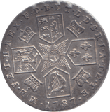 1787 SIXPENCE ( EF ) - SIXPENCE - Cambridgeshire Coins