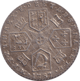 1787 SIXPENCE ( EF ) - SIXPENCE - Cambridgeshire Coins