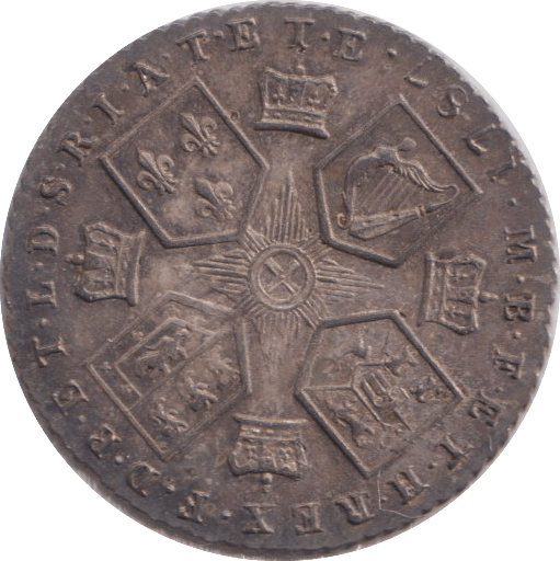 1787 SIXPENCE ( EF ) - SIXPENCE - Cambridgeshire Coins