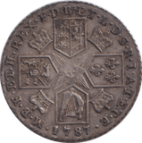 1787 SIXPENCE ( EF ) - WORLD COINS - Cambridgeshire Coins